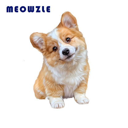 Personalized Pet Artwork - Digital Download - MEOWZLE