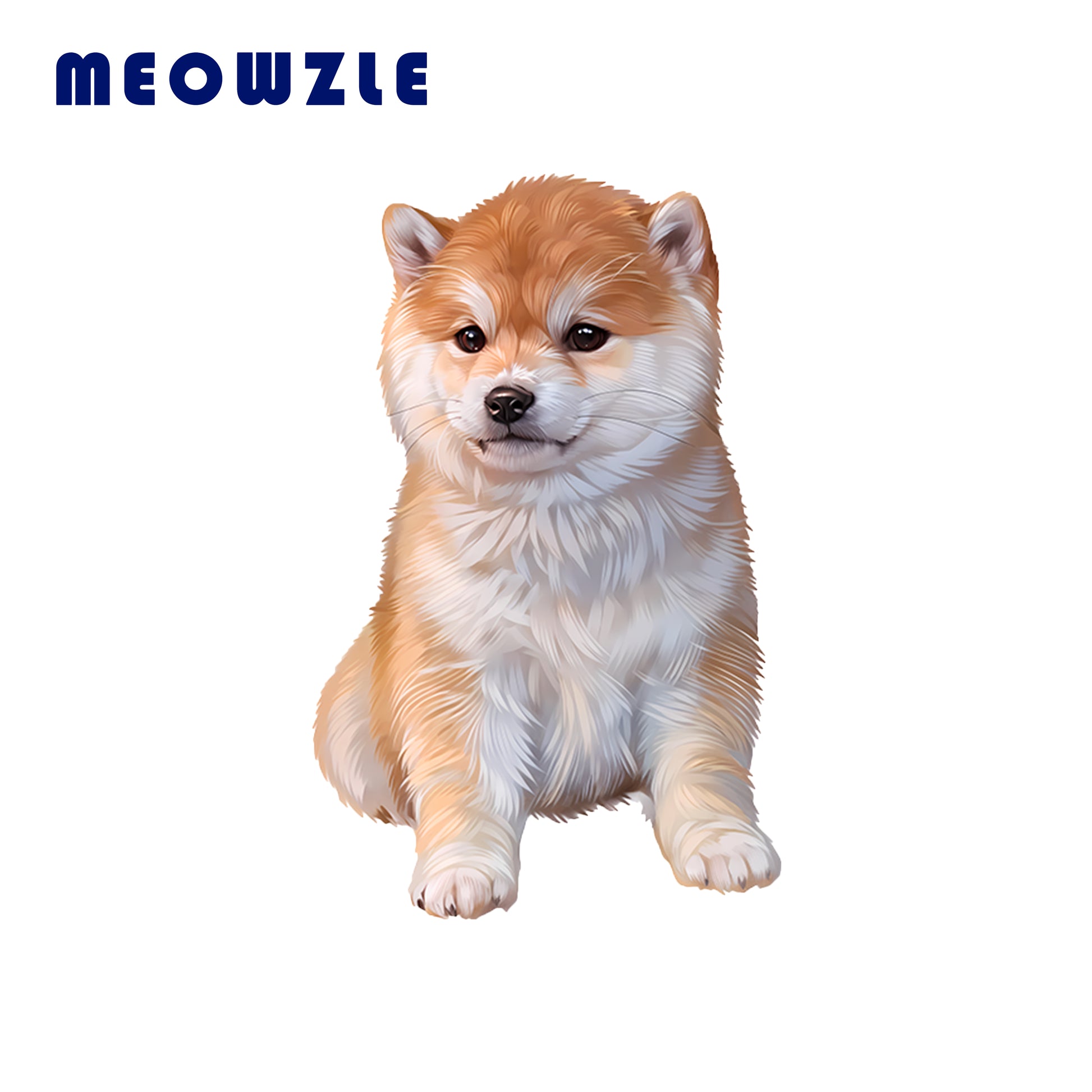Personalized Pet Artwork - Digital Download - MEOWZLE