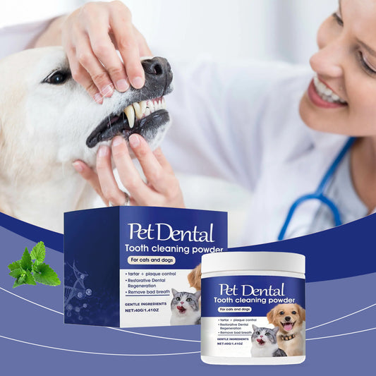 Pet Dental Powder-Freshen Breath,Regenerate Teeth