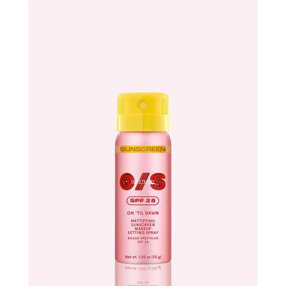 ONE/SIZE On 'Til Dawn Mattifying Sunscreen Setting Spray SPF 28