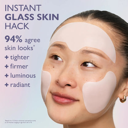 🔥Peter Thomas Roth Collagen Tightening Face Patches, Glass Skin Face Mask Color Changing