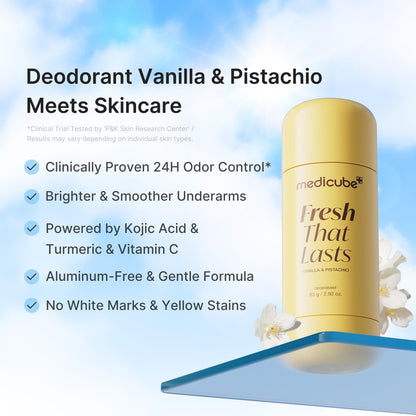 [NEW] Deodorant Vanilla & Pistachio Fresh That Lasts