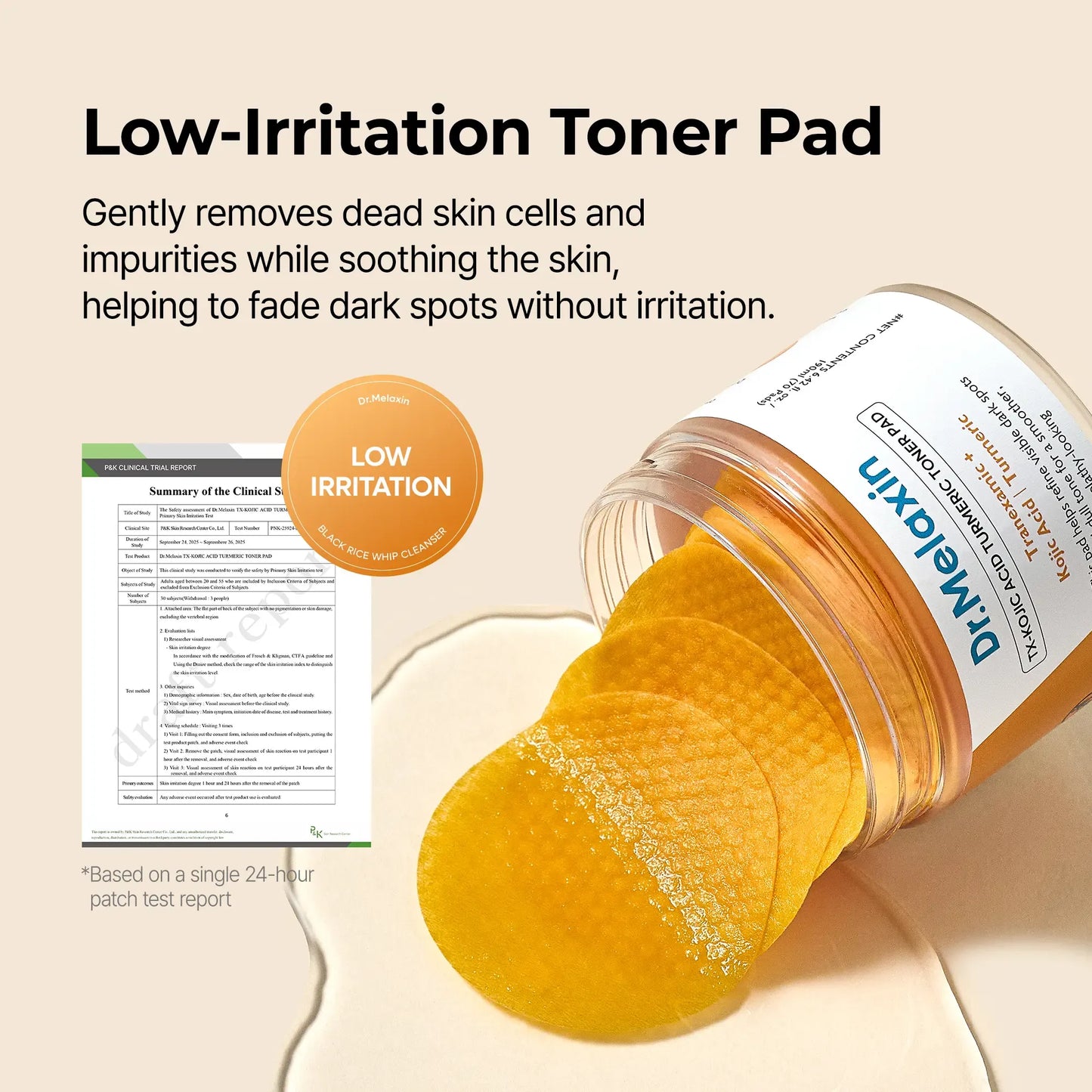 [Official] Kojic Acid Turmeric TX Toner Pad 70pads