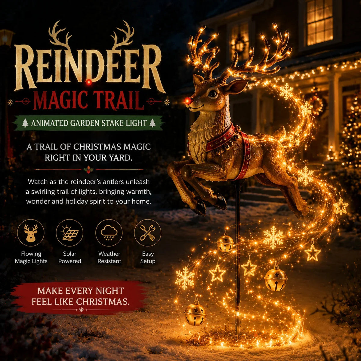 Solar Christmas garden lights - image 8