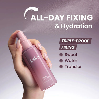 Laka All-Day Fixing Mist 24HR Setting Spray image 3